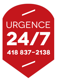 Urgence 24/7 418 837-2138